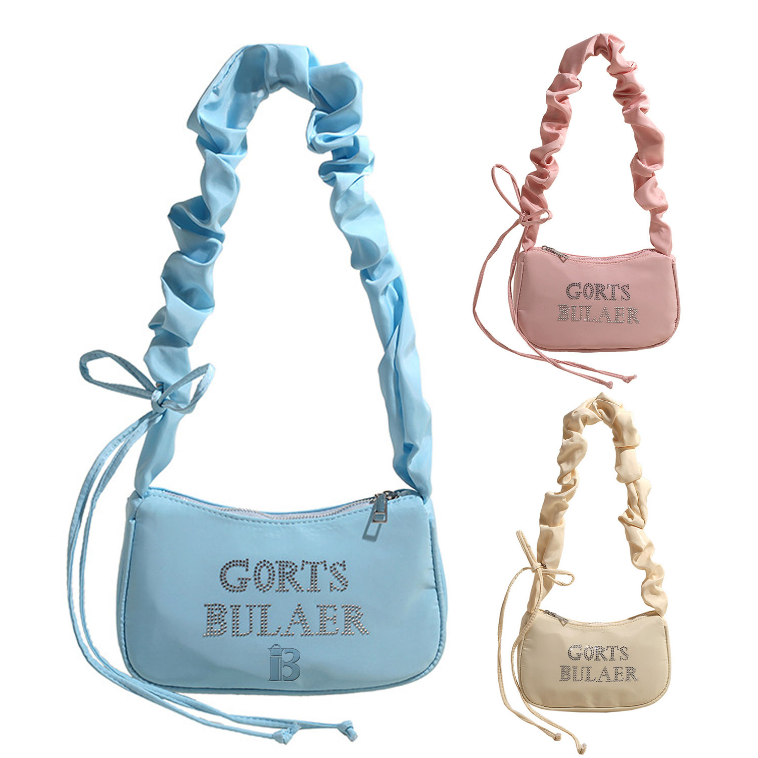 Faux Leather Shoulder Bag