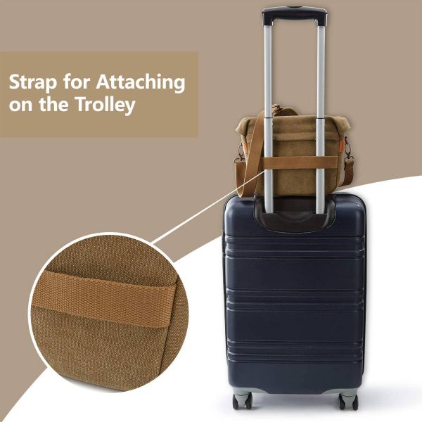 Canvas Outdoor portable waterproof camera bag