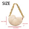 Wood Vintage shoulder tote bag