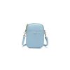 PU Leather Casual Crossbody Shoulder Phone Bag
