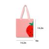 Polyester Fruit Woven Tote Bag