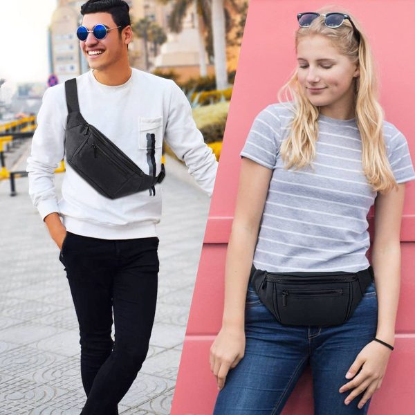 Polyester Crossbody Waist Bag