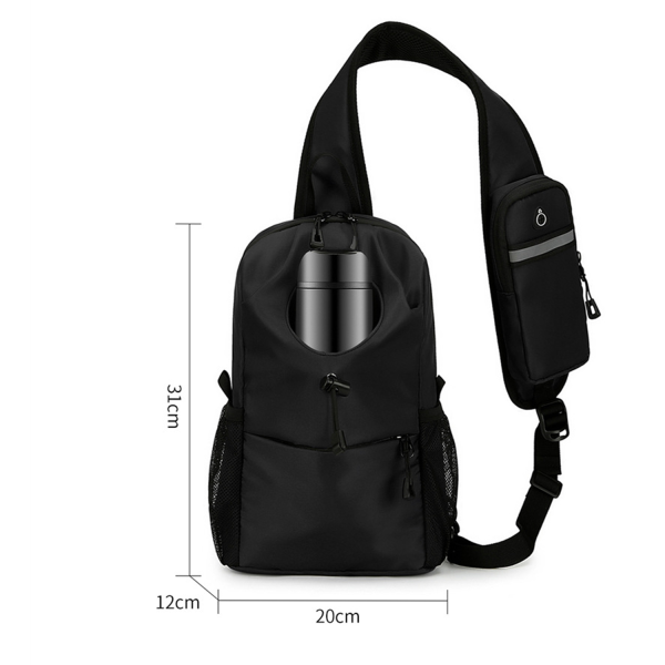 Adjustable Strap Leisure Shoulder Bag