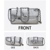 Genuine Leather cross-body metal chain messenger bag