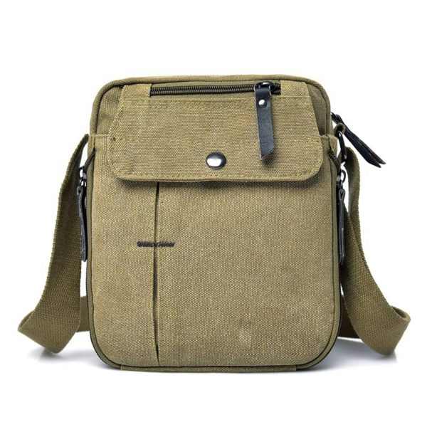 Canvas Small Messenger Casual Shoulder cross-body Bag