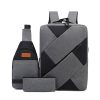 Three-piece backpack set