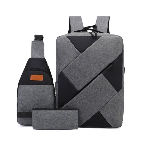 Three-piece backpack set