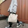 Canvas Tote Bag With Pockets For Women