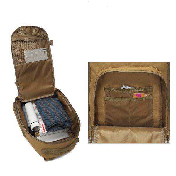 Mountaineering Hiking Backpack Waterproof Multifunction