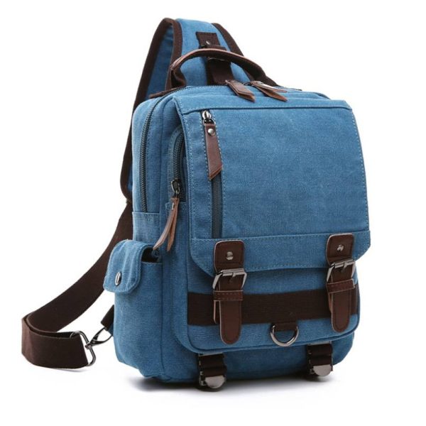 Canvas Shoulder Backpack