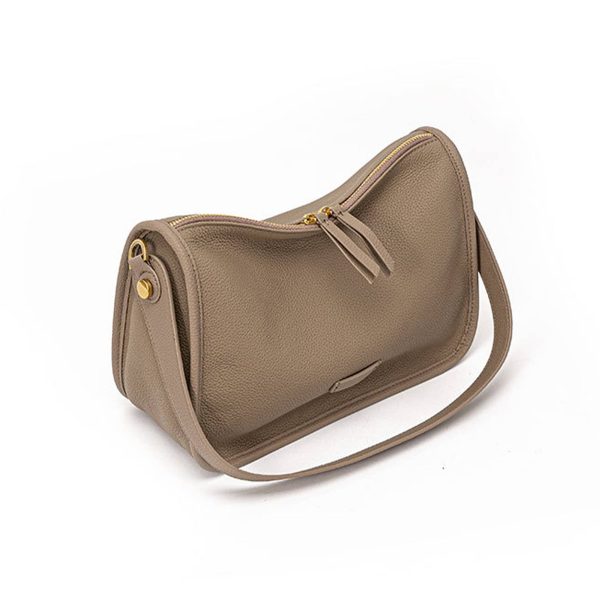 Genuine Leather shoulder messenger tote bag
