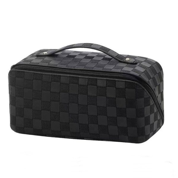 PU Leather Large Capacity Travel Cosmetic Bag for Women