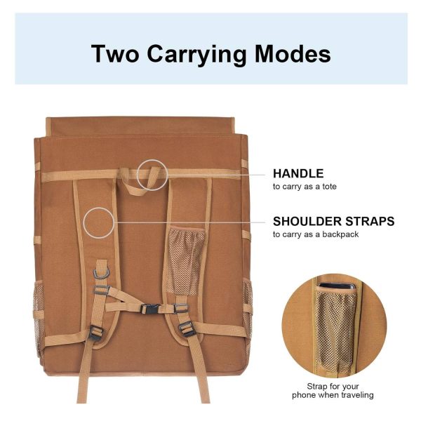 Heavy Duty Plein Air Artist Backpack