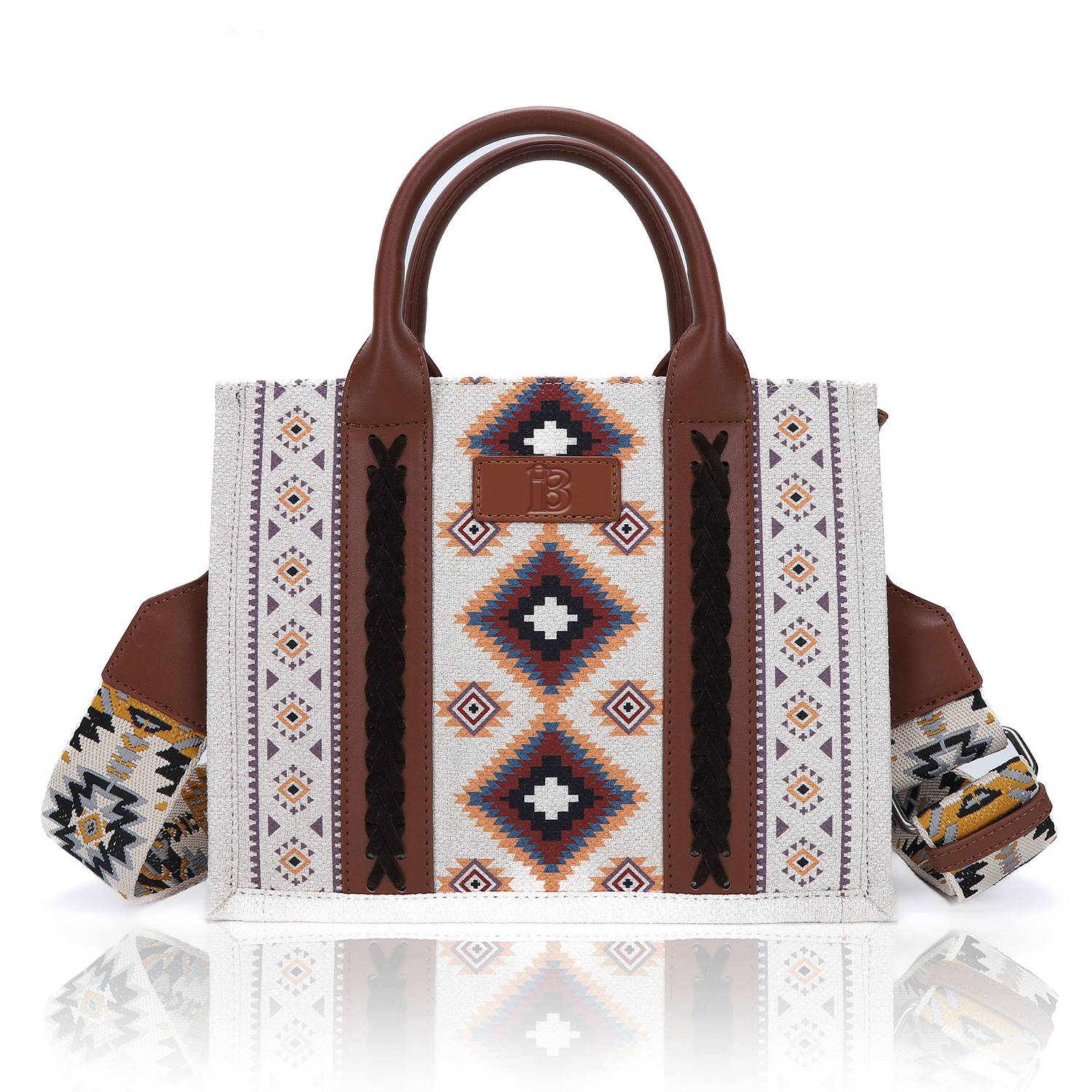 Vintage Tote Crossbody Shoulder Bag