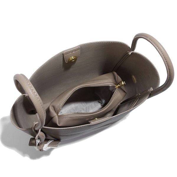 Women’s PU Leather Clutch Tote Bags Handbag