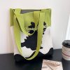 Large Capacity Beach Knitted Shoulder Tote Bag