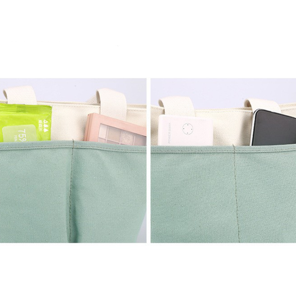 Canva Crossbody Bag Handbag With Multi Pocket
