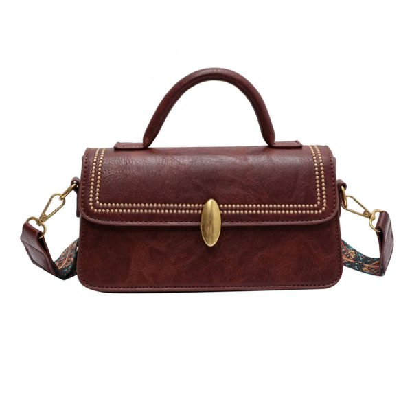Vintage Pu Crossbody bag Handbag For Woman