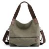 Canvas Shoulder Crossbody Bag for women