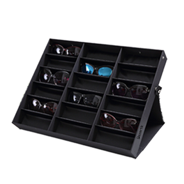 Inner Fleece Sunglasses Storage and Display Box