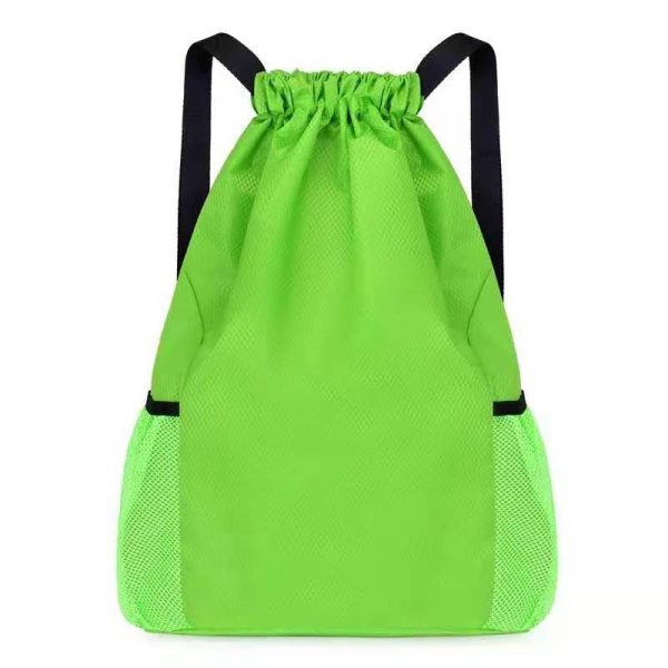 Nylon Large Drawstring Backpack Sports Bag