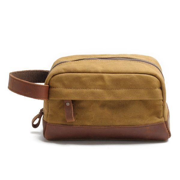 Canvas Travel Water-resistant Toilet Bag