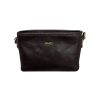Genuine Leather Single Shoulder Retro Wide Crossbody Bag