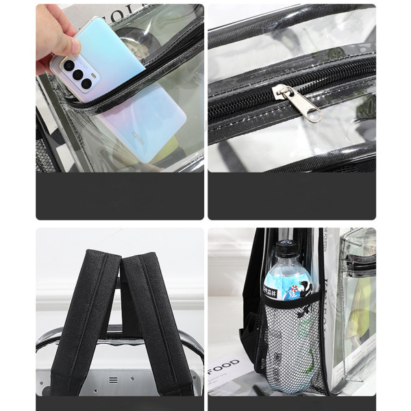 Clear Waterproof Book Backpack