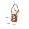 Canvas bucket Cross-body bag