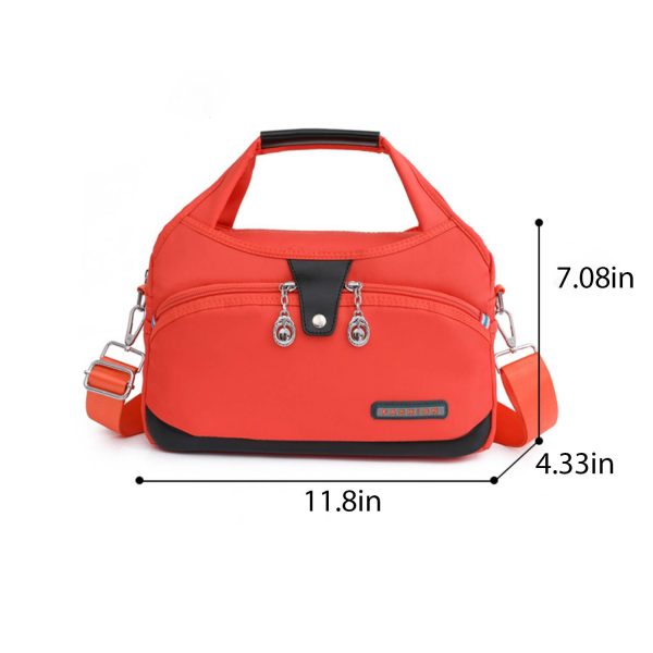 Casual And Versatile Oxford Cloth Handbag Crossbody Bag