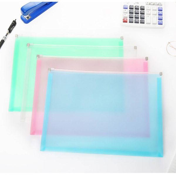 Slide Lock Zipper Poly Envelope