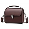 PU Leather Business Briefcase Crossbody Bag