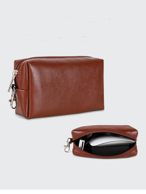 Waterproof Anti-scratch Leather Sleeve with Pouch