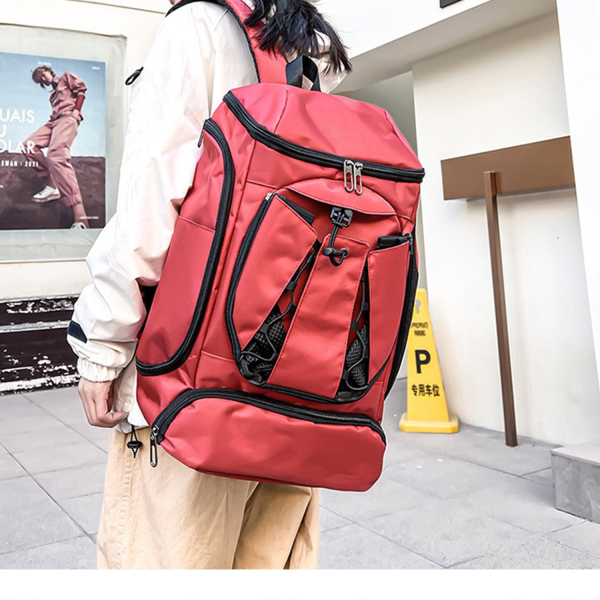 Laptop Backpack for Outdoor with Ball Compartment