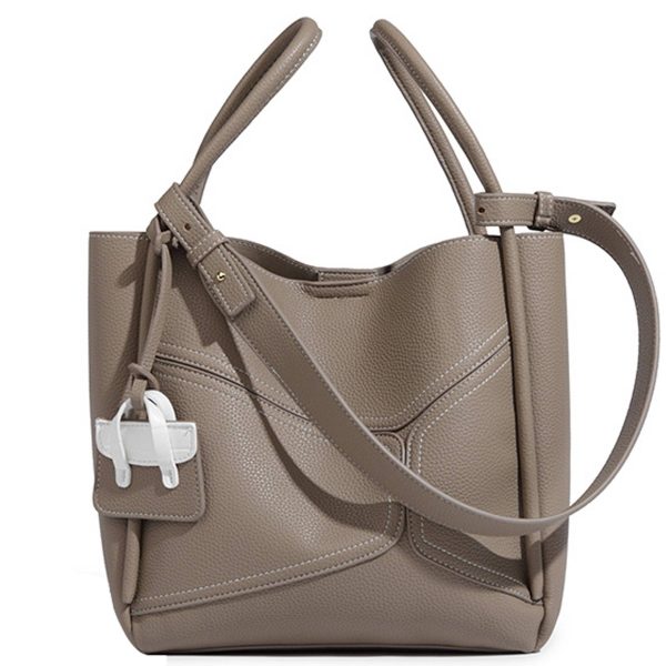 Women’s PU Leather Clutch Tote Bags Handbag