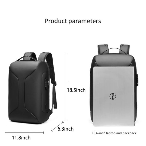 Oxford Anti-Theft Travel Backpack with USB Charging Port