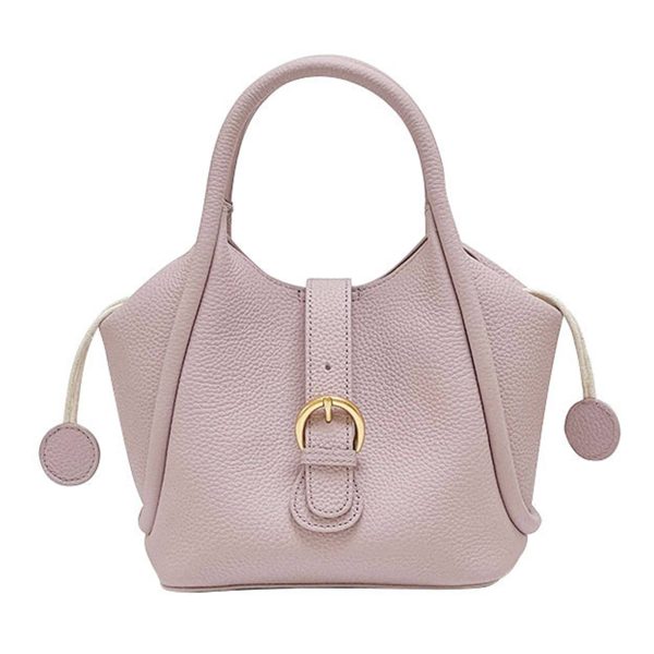 Genuine Leather Simple geometric shoulder cross-body bag