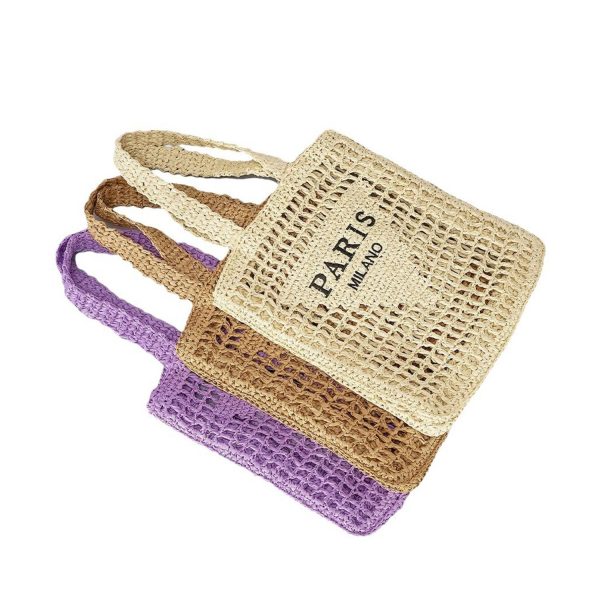 Knitted Mesh Tote Bag