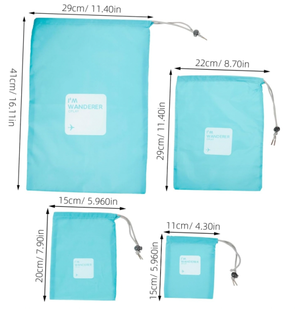 Drawstring Nylon Backpack