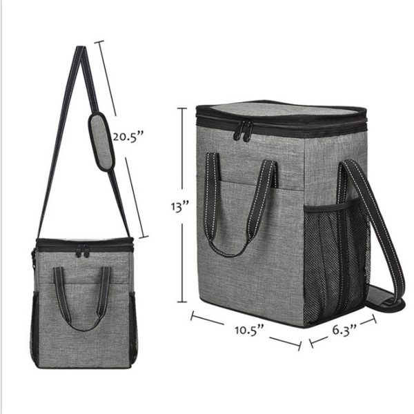 Insulated Carrying Cooler Tote Bag with Handle