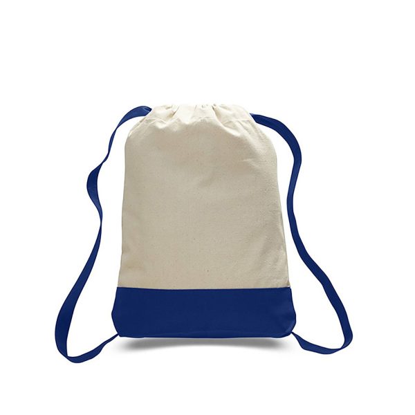 Canvas sports backpack in two colours