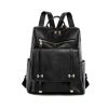 Vintage PU Leather Backpack