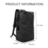 Duffel Bag Top Load Double Strap Canvas Backpack