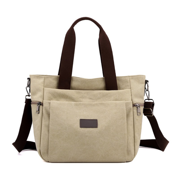 Crossbody Bag with Pockets and Shoulder Strap