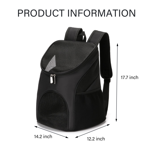 Pet Carrier Backpack for Small Cats and Dogs