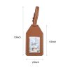 Position tracker keyring luggage tag