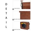 PU Vintage digital camera crossbody bag