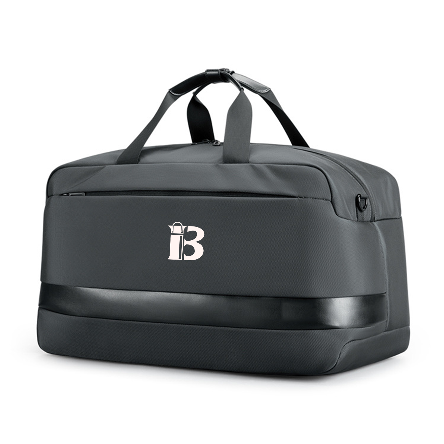 Polyester Simple Wear-Resistant Fitness Duffel Bag