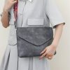 PU Leather Vintage Envelope Crossbody Bags