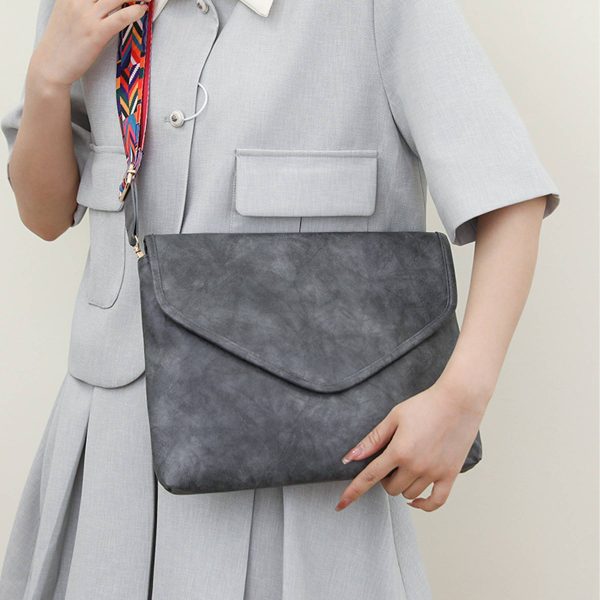 PU Leather Vintage Envelope Crossbody Bags